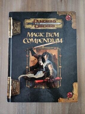 ⚔️ D&D Magic Item Compendium Hardcover 3.5 Edition Dungeons And Dragons